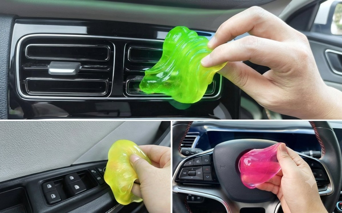 Clean Your Keyboard with Cleaning Gel